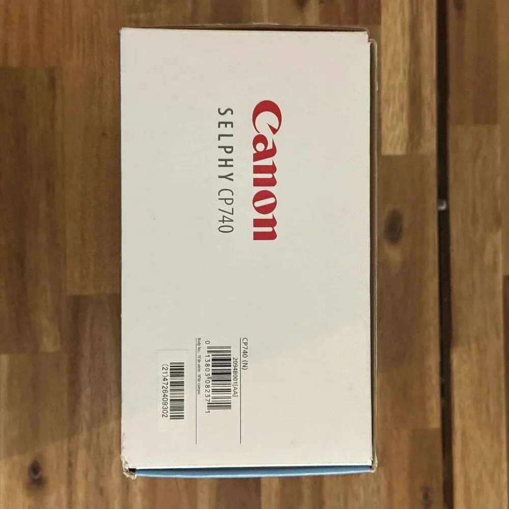 Canon Selphy CP740 Compact Color Photo Printer Open Box Includes SD Card READ!